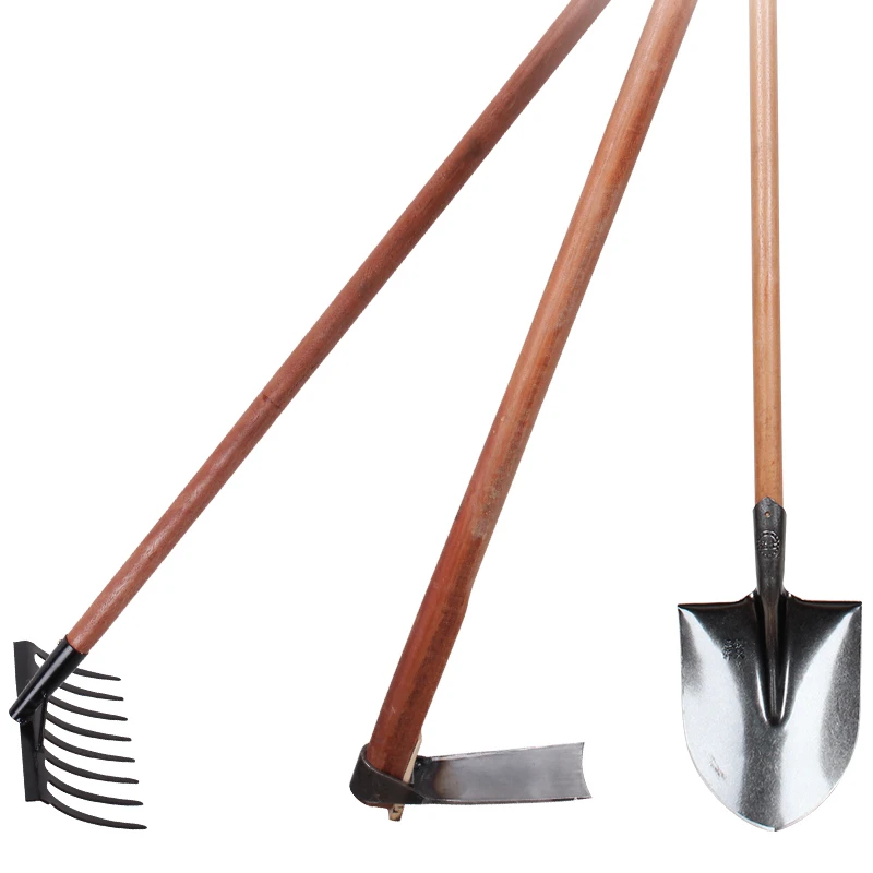 Special hoe three-piece planting set Agricultural tools Daquan Spade Weeding and digging soil
