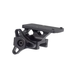 Tactical Red Dot Sight Riser Mount Bracket (Black)