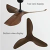 38/52 Inch Ceiling Fan Living Room Restaurant Americans Modern  Office Without Light DC Remote control Electric Fan 110V 220V 4