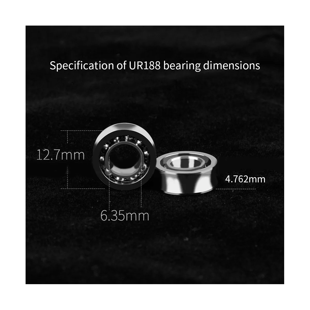 8 Pcs Steel R188 KK Bearing High Carbon Chromium Steel Bearings R188 U Groove Yoyos Models yoyo ball