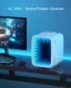 Mini Fridge,4 Liter/6 Cans Refrigerator With Dimmable Light,AC/DC Portable Thermoelectric Cooler fridge Gaming room car