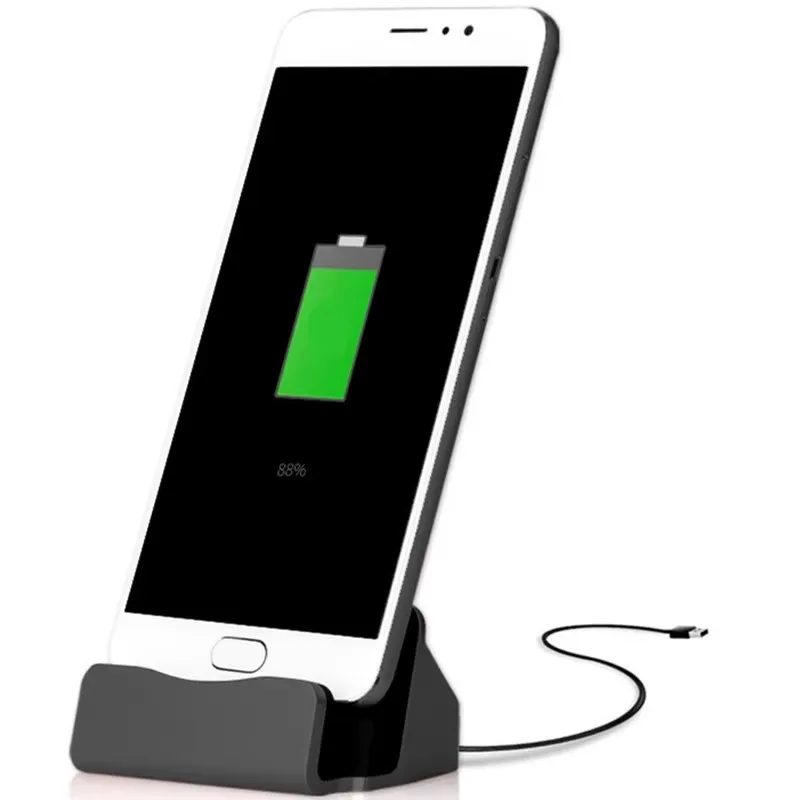 ตัวเลือกสินค้า แท่นชาร์จแบบตั้งโต๊ะ USB-C พร้อมที่วาง ชาร์จได้หลายรุ่น