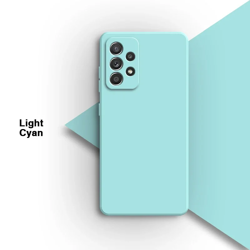 Sleek Pure Color Liquid Silicone Back Cover Case - High-Quality, Simple Design