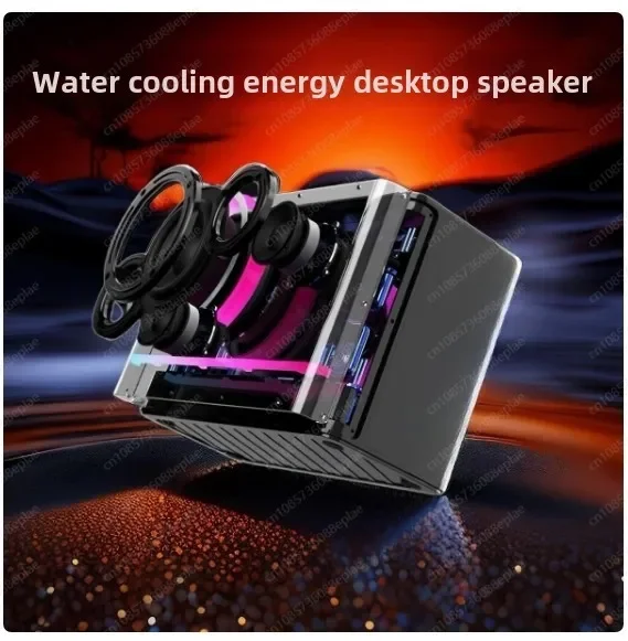 High-ended JK-06 Desktop bluetooth speaker RGB cold light wireless high quality bass sound battery Handheld Wireless Microphone