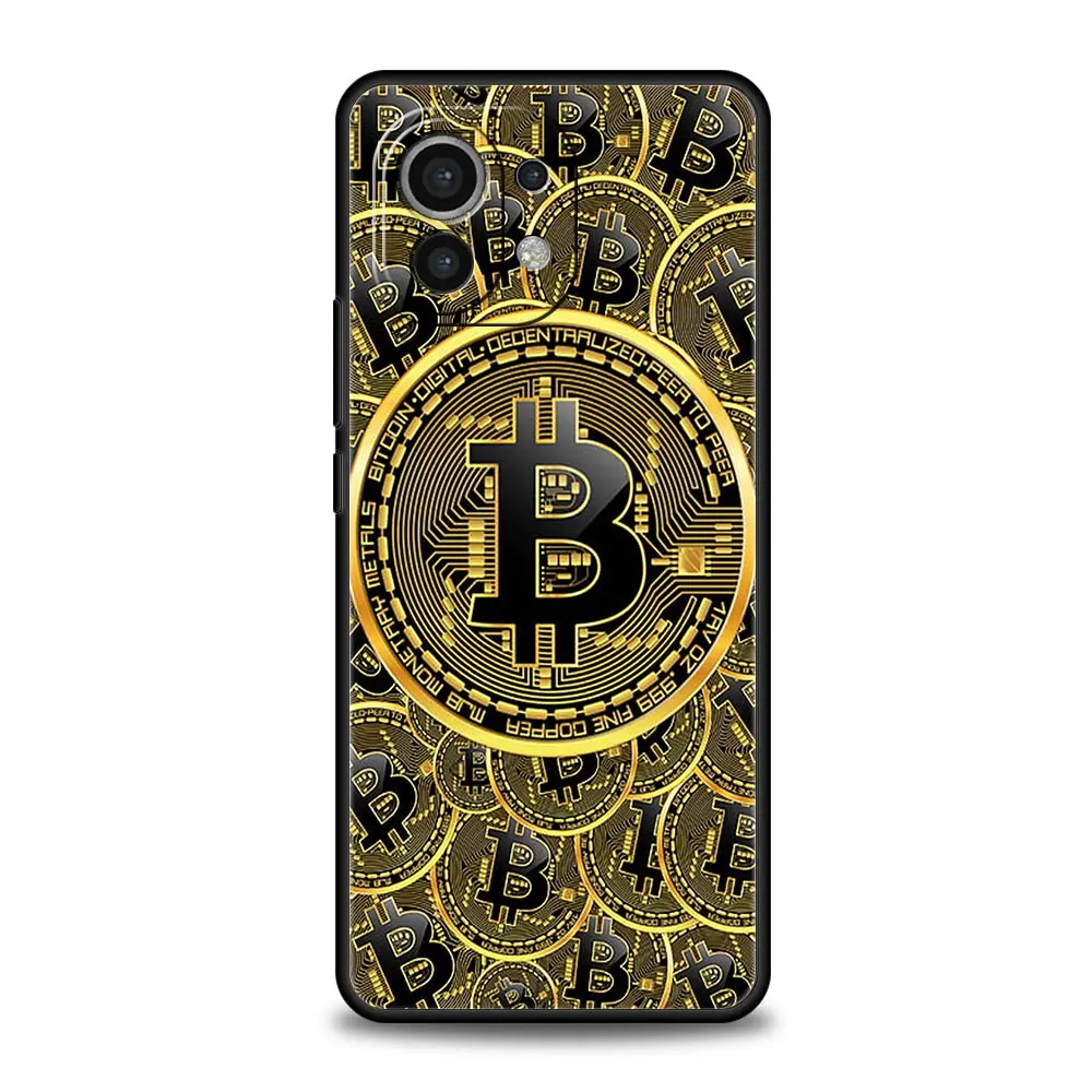 Luxury Bitcoin B Design Soft TPU Phone Case Cover