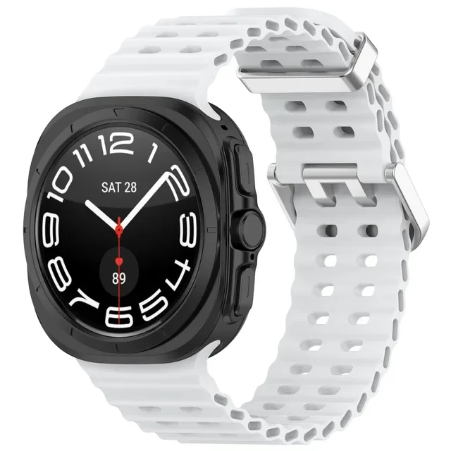 Silicone Sport Bracelet for Marine Band Watches - 47mm, Ultra Durable & Stylish