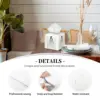Custom Optician Glasses Gift Tissue Box Cover Square PU Leather Eye Chart Facial Tissues Holder for Car 3