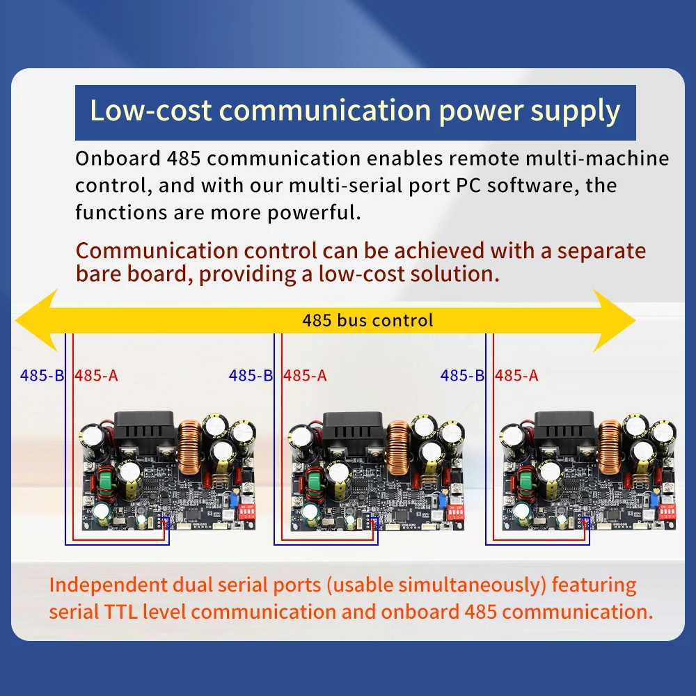 XY12522 CNC DC Adjustable Buck Power Supply Constant Voltage