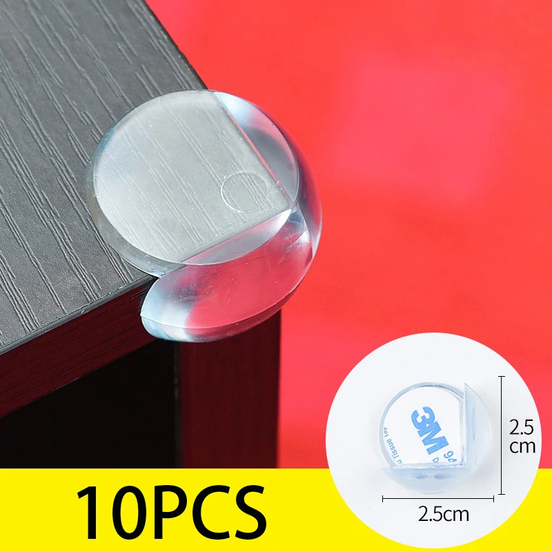 Table Corner Protector Table Edge Protector Furniture Anti Collision Strip 10PCS Transparent Anti Collision Angle PVC Pad Child Safety Corner Guard Baby Collision Proof Protector Table Corner