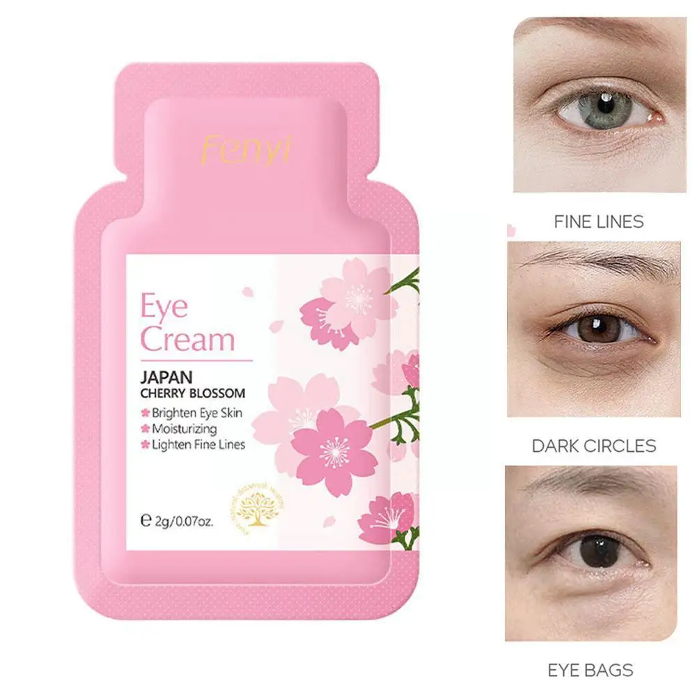 Cherry Blossom Essence Moisturizing Collagen Eye Cream Eye Gel Beauty