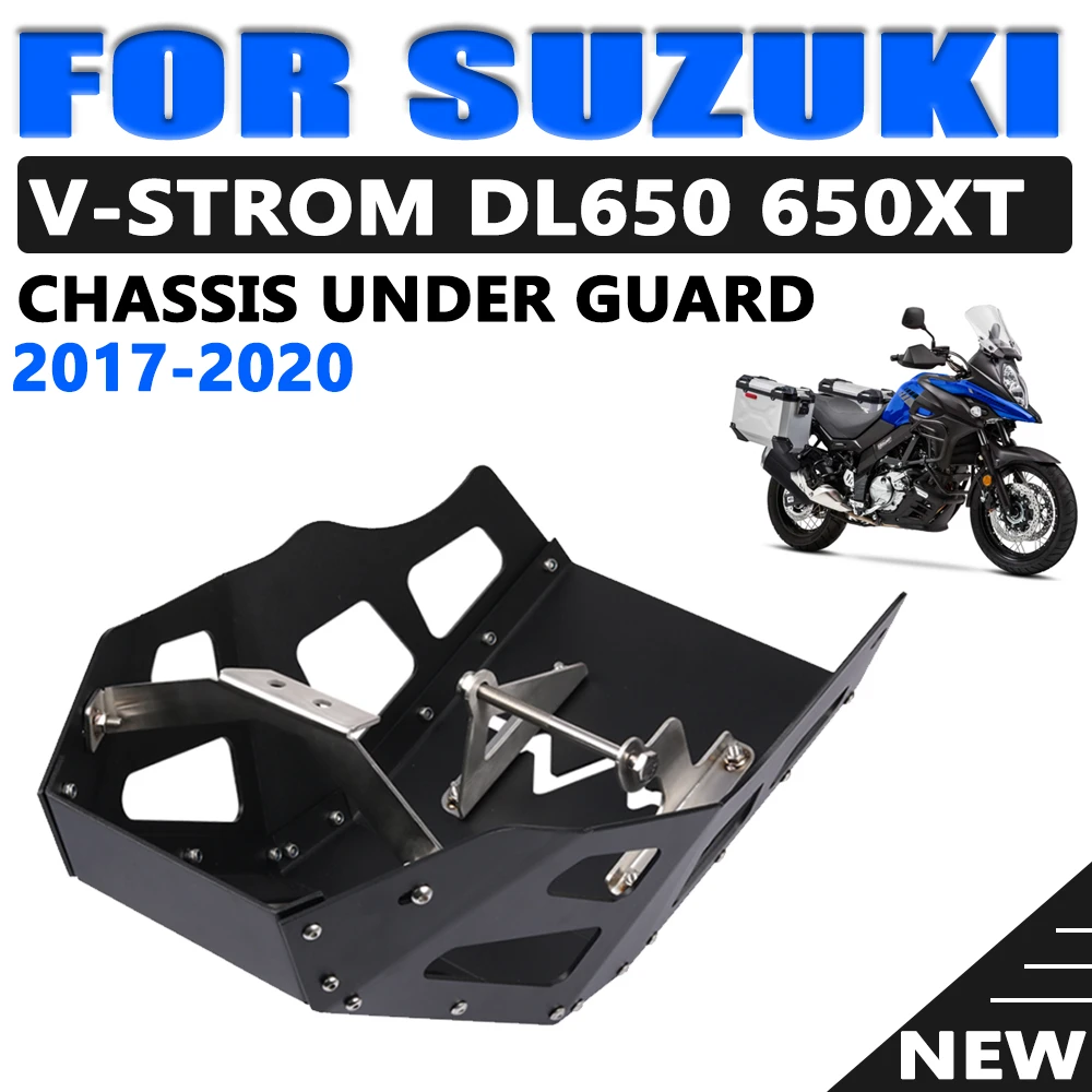 GIVI Kickstand Support Foot For Suzuki V-Strom 650 DL650 (2004+) - Aluminum Base, Stainless Plate