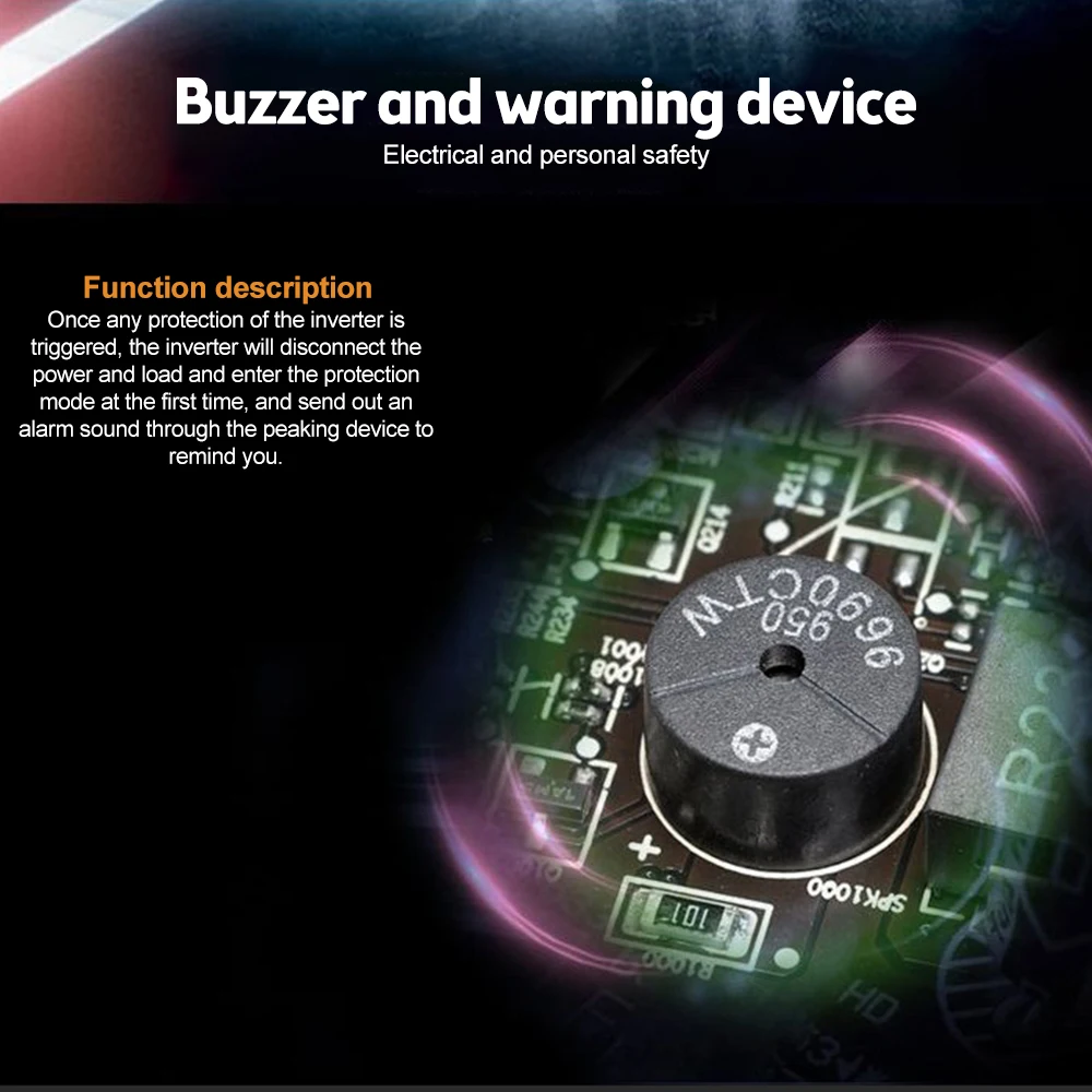 S53ce1eb5f67c4d6e81e16bc6a2d3e5230 Pure Sine Wave Inverter DC 12v To AC 220V 1000W Portable Power Bank Converter Solar Inverter Mallzona