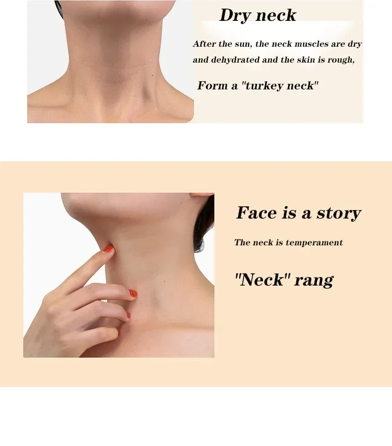 Gold Firming Neck Mask - Moisturizing Anti-Aging Skincare
