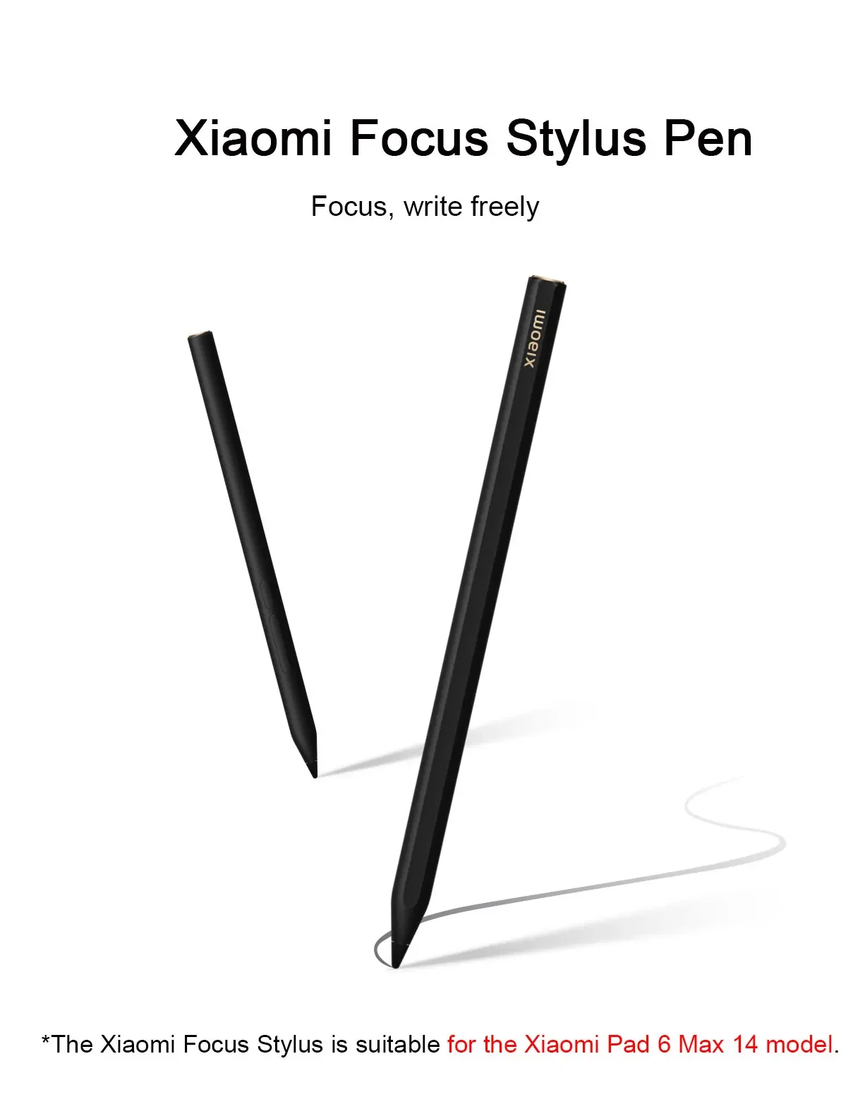 Xiaomi Focus Pen ブラック Xiaomi Focus Stylus Touch Pen Nibs For Xiaomi Pad 6 Max 14