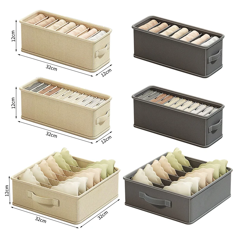 Underwear Storage Organizer Socks Organization Storage Box Closet Organizer Clothing Folded Clothes Drawer Organizers Cabinet