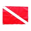 350 x 300mm White and Blue Scuba Diving Dive Boat Alpha Flag National Banner International Sign 6