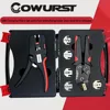 DuPont Terminal Crimping Pliers Set with Five Die Heads and Wire Stripping Pliers Tool Kit for Automotive Terminals