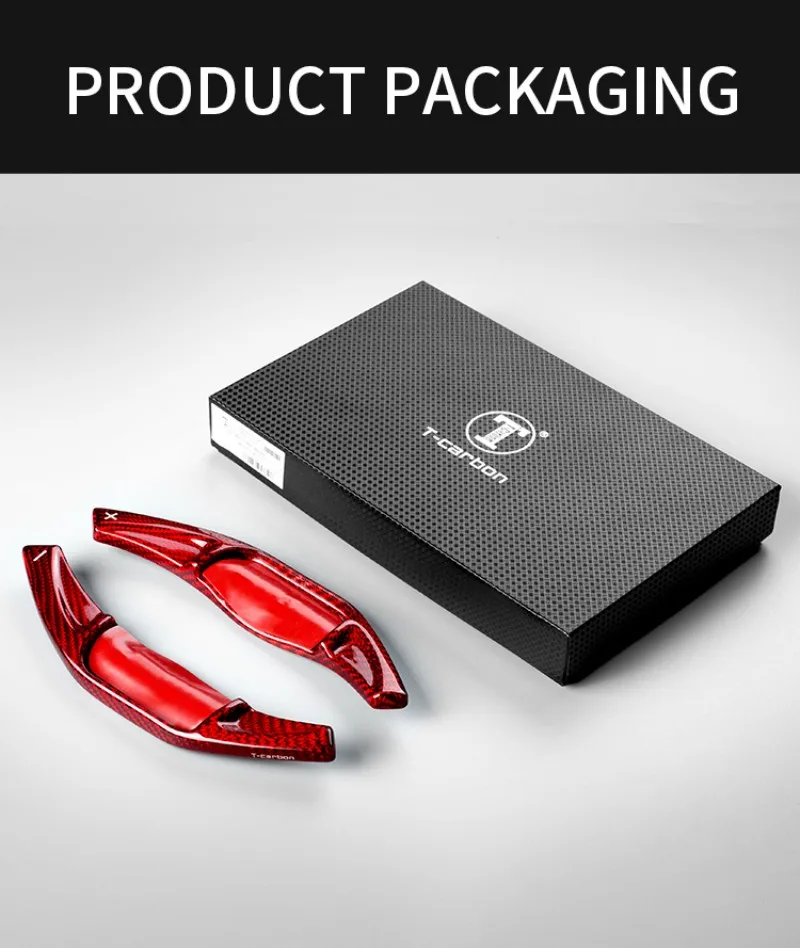 T-carbon Steering Wheel Shift Paddle For Toyota Camry Corolla Avalon Levin RAV4 2018-2020 Carbon Fiber Paddle Shifter