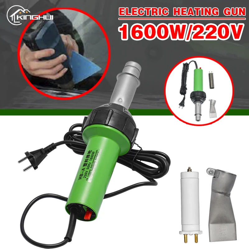 Pistolet à Air Chaud 1080W 220V - Pour Soudage Plastique, Déformage Et Rétrécissement
