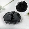 Shower Brush Black Hair Comb Scalp Massagers Round Comb Women Men Hair Scalp Shower Wash Clean Hair Tool 1