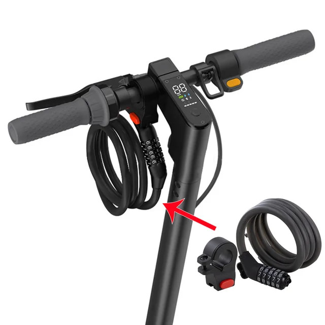 Etook Folding Lock Heavy Duty E-Scooter Lock – 5mm Anti-Theft