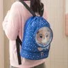New Cartoon Swimming Bag Girls Waterproof Storage Shoulder Packs Children's Backpack Wet Dry Separation Bags Boys Washing Pouch 2