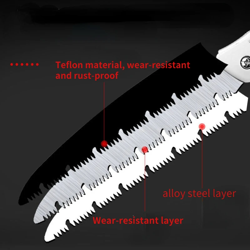 Folding Saw Heavy Duty Extra Long Blade Hand Saw SK5 Japanese Hacksaw Garden Pruning Trimming Cutting