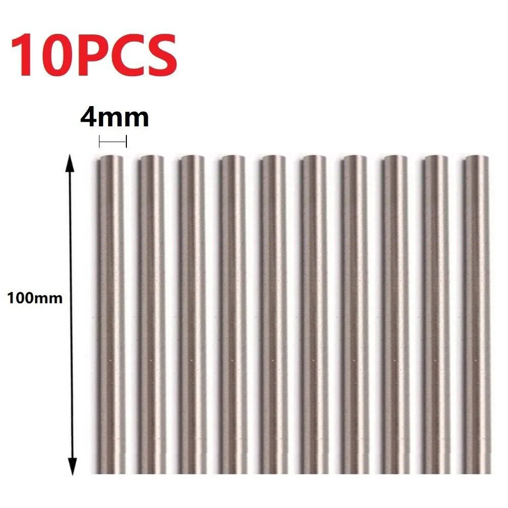 

HSS High Speed Steel Rod Lathe Bar Stock Assorted 10pcs For DIY Craft Tool Diameter 1.5mm 2mm 3mm 4mm Linear Shaft