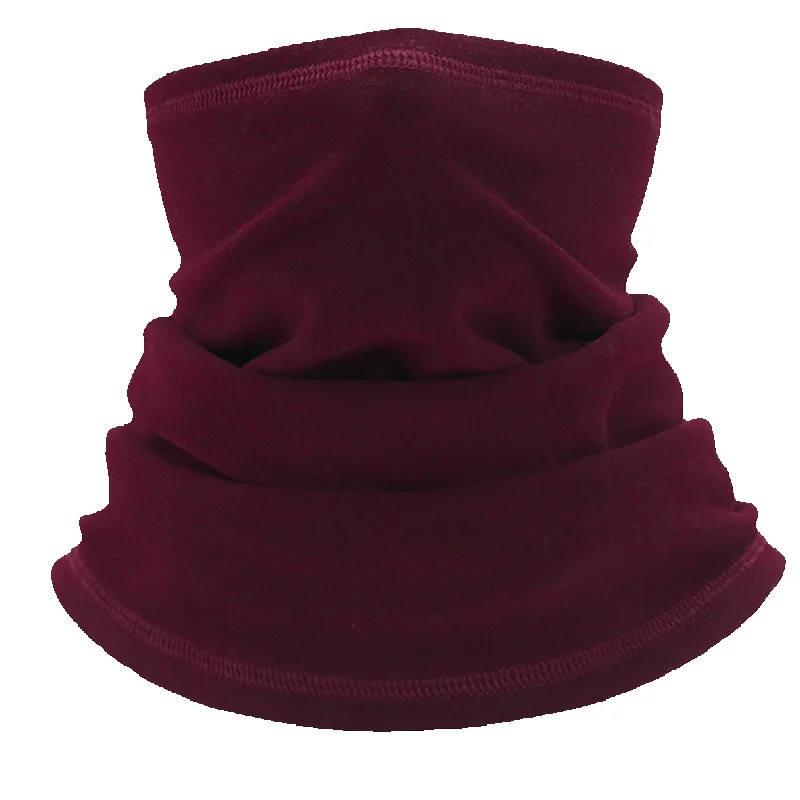 Maschera invernale termica LazyZoom per ciclismo, genitore-figlio, scaldacollo ionico, scaldacollo antivento spesso per sport all'aria aperta_voghion.com