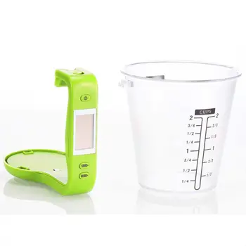 Electronic Measuring Cup 1000g – 1g Precision Digital Kitchen Scale Cup with LCD Display for Baby Feeding, Baking, Cooking