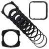 Walkingway Polarizing Filter Cokin P Series Filter Holder ND 2 4 8 16 Square Gradient Filter Camera Hood Adapter Rings for DSLR 4