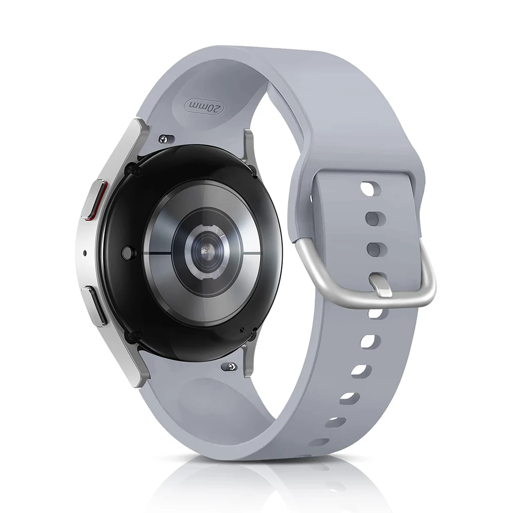 20mm Silicone Smartwatch Strap - No Gaps Design Bracelet