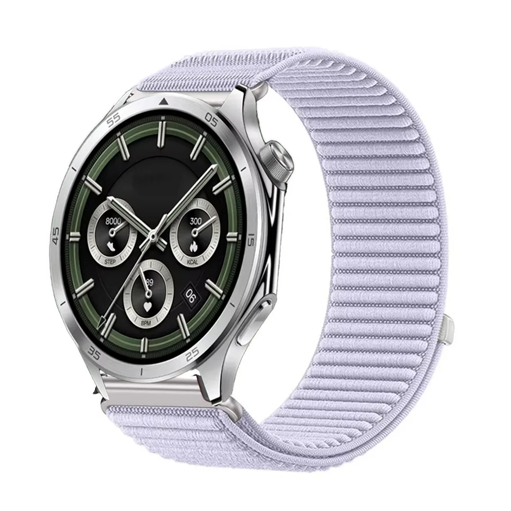 Adjustable Nylon Strap for Smartwatches - 22mm Replacement Bracelet