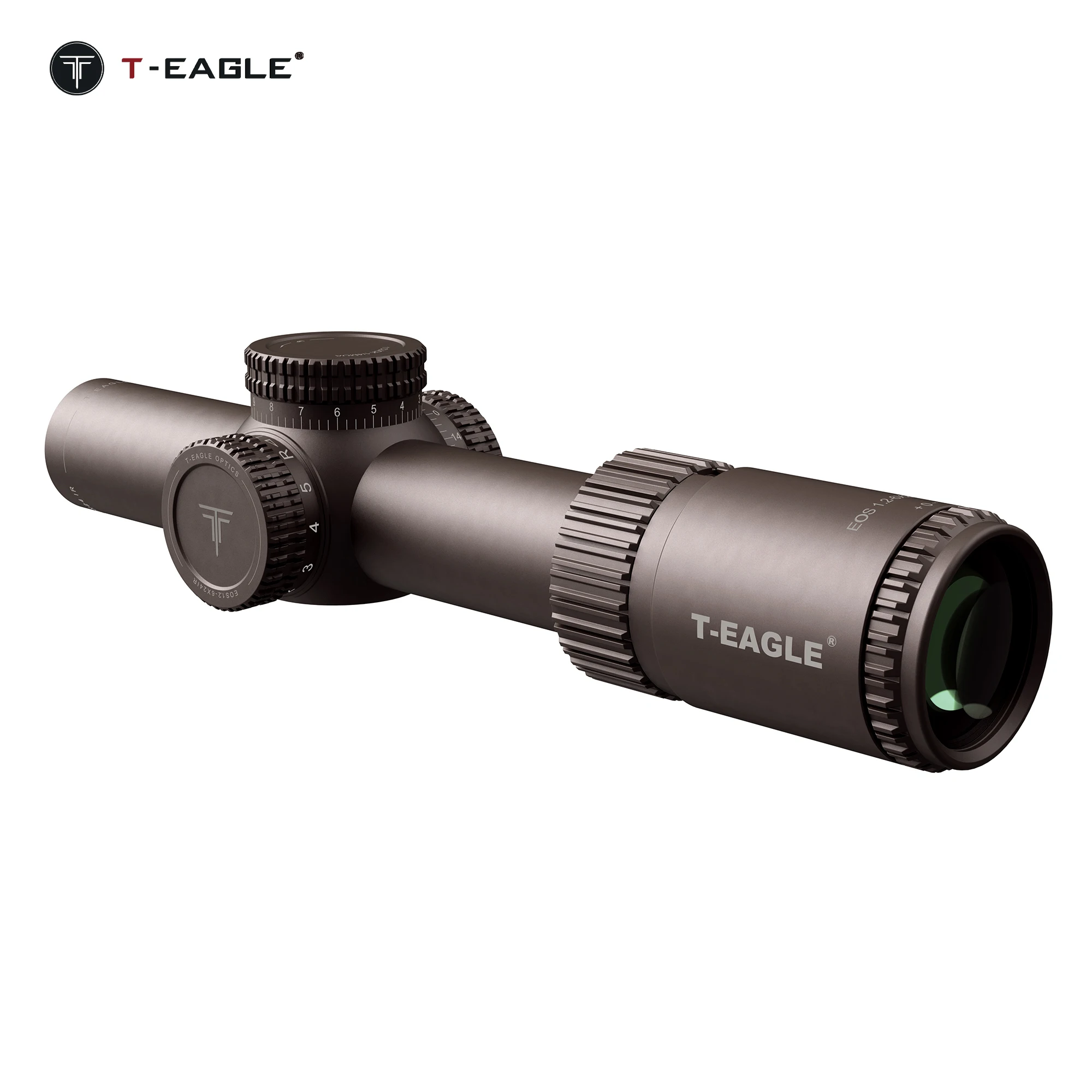 T-EAGLE EOS 1.2-6 X24 IR Tactical Riflescope Spotting Scope For Rifle Hunting Optical Collimator Air Gun Sight Red Green Light rifle scope