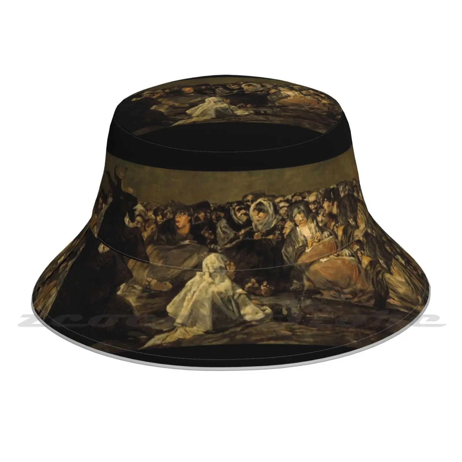 

Witches' ( The Great He-Goat ) By Francisco Goya Bucket Hat Outdoor Sports Breathable Present Fashion Cap Art History Teacher