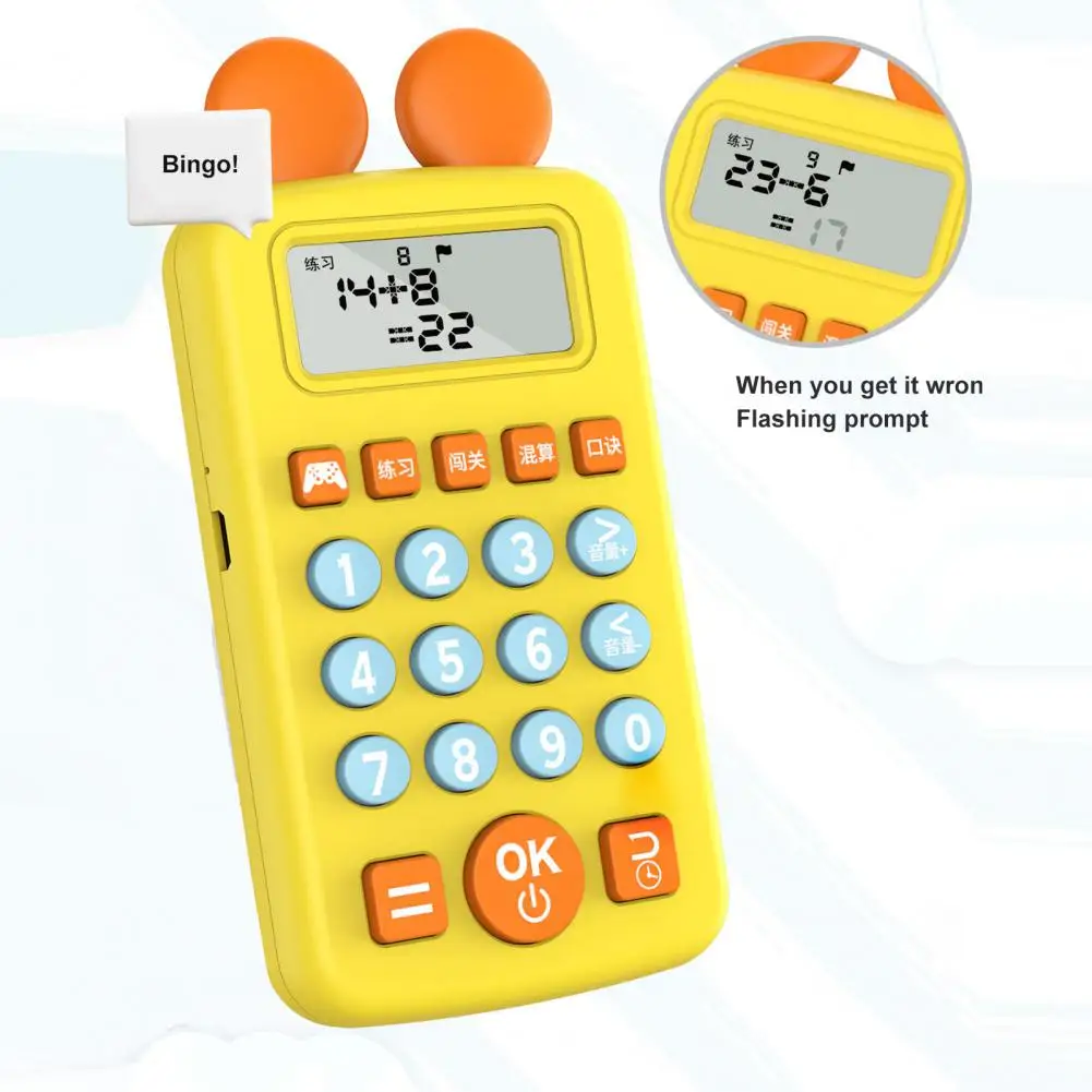 Practical Oral Arithmetic Children Leaning Machine Calculator Machine Entertaining  Oral Numeracy Training 5