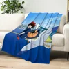 Anime K-Kikis D-Delivery Service Blanket Skin friendly comfort warm soft plush blanket suitable sofa living room office bedroom 5