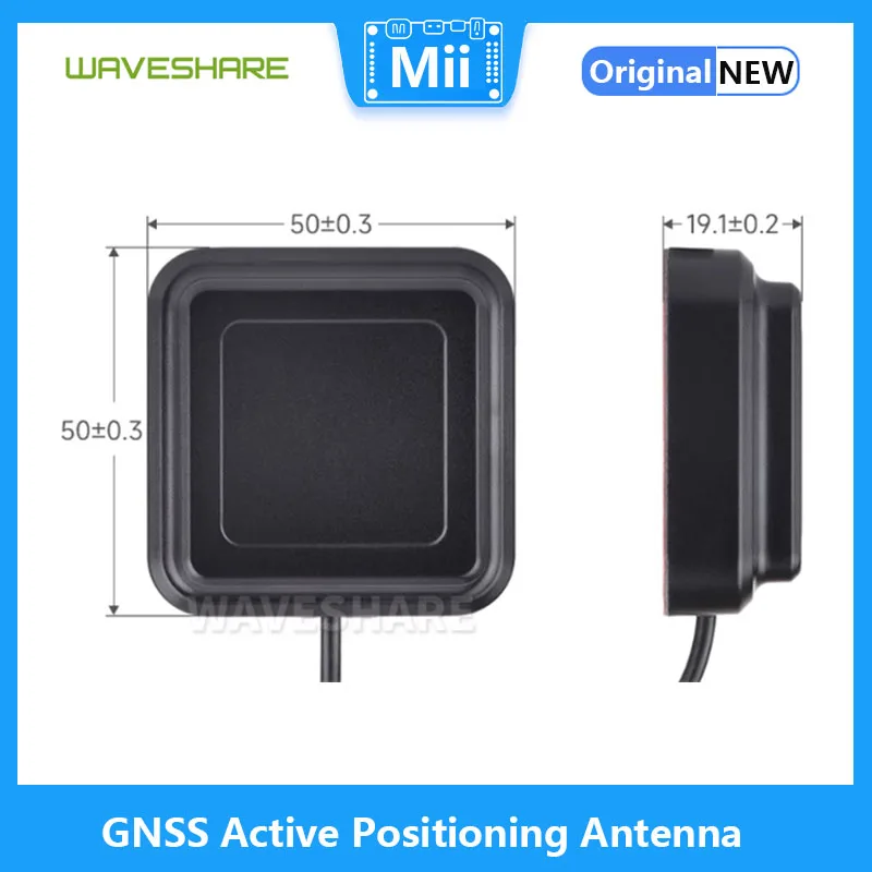 Waveshare ���� ���� ���ļ� ��Ƽ�� �����Ŵ� ���׳�, ������ IP67 ���, L1 + L2 + L5 GNSS/GPS