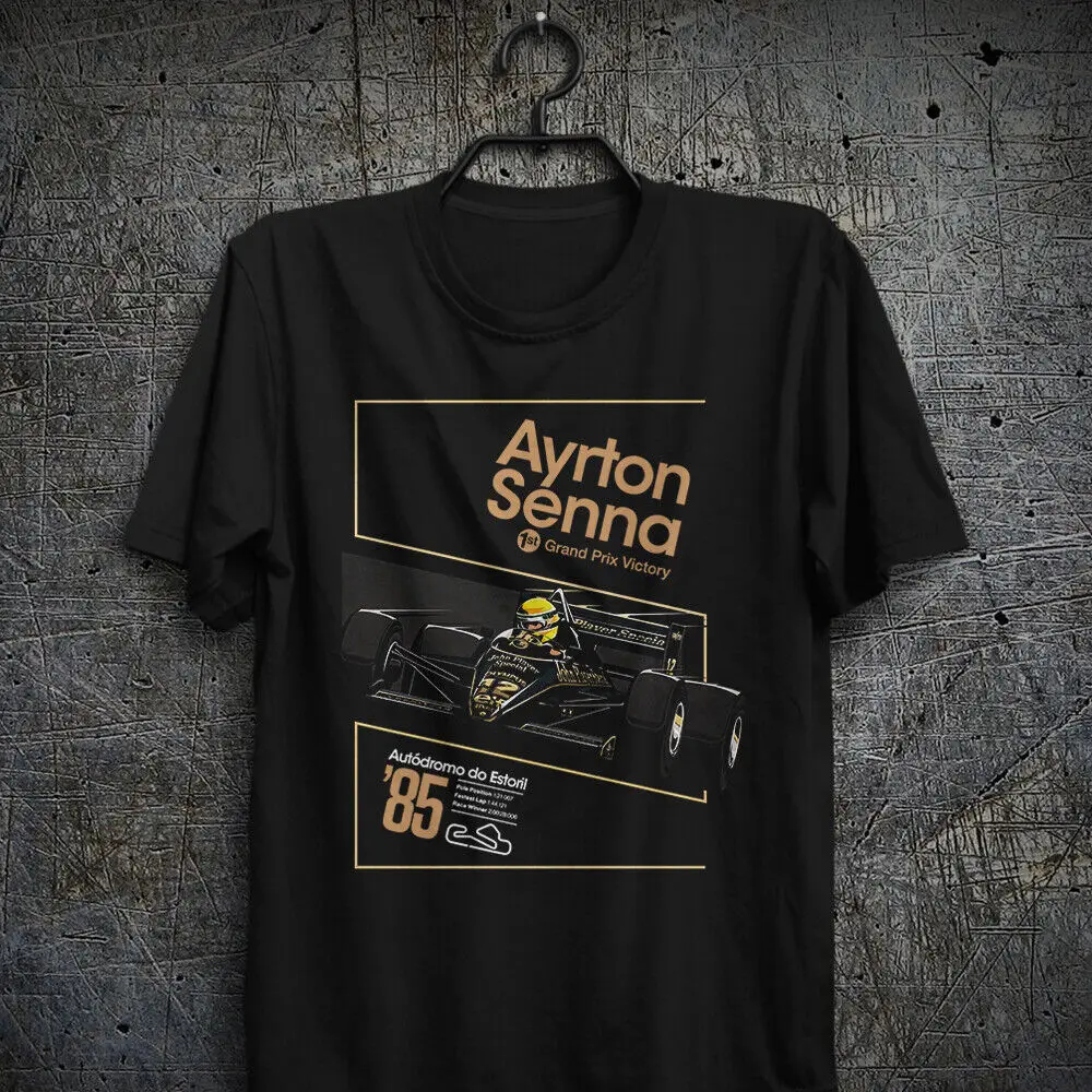 Ayrton Senna 1St Grand Prix Victory Autodromo Do Estoril Pole Position T-Shirt