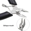 Pliers Diagonal Pliers Round Bent Needle Nose Pliers For DIY  Jewelry Making Curved Mouth Cutting Cable Nippers Hand Tools 3
