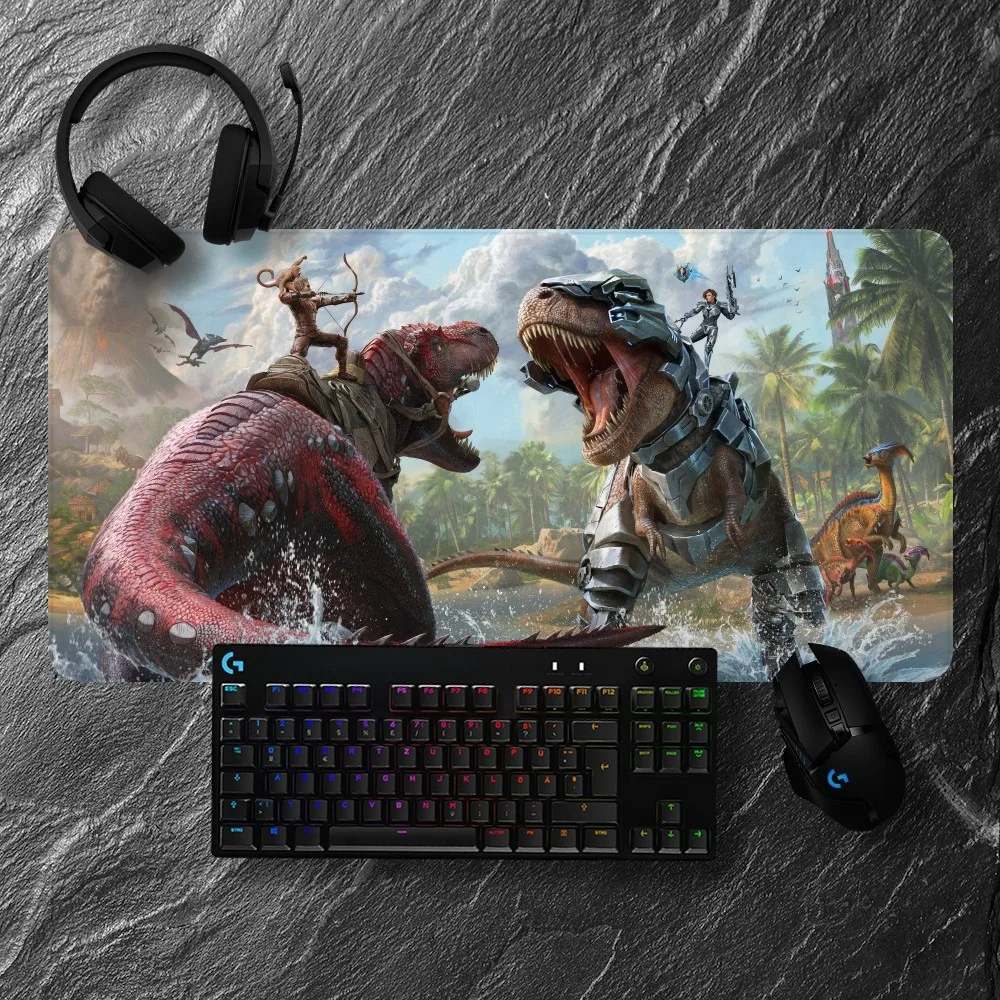 Ark Game Survival Ascended Floor Mat Non-slip Lockedge Office Student Gaming Thickened Large Writing Pad Cushion 3