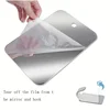 1 PC Deluxe Anti-Fog Shaving Mirror Fogless Bathroom Shower Mirror With Handheld Option For Men And Women Hanging Shower Mirro 3