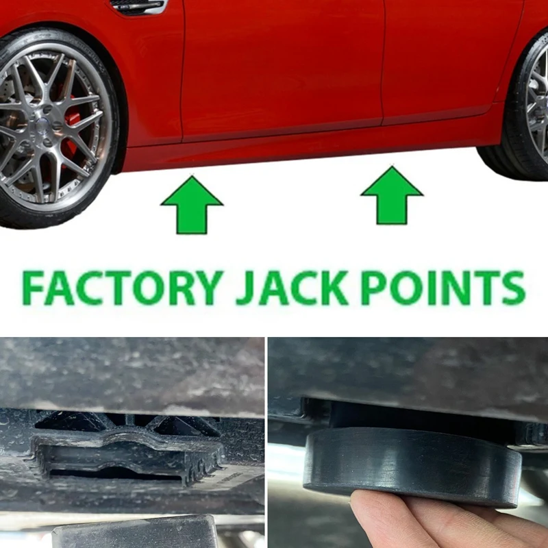 Jack Jacking Point Pad Lifting Support Hard Rubber For Mercedes Benz UK Rubber Jacking Point Jack Pad Adaptor