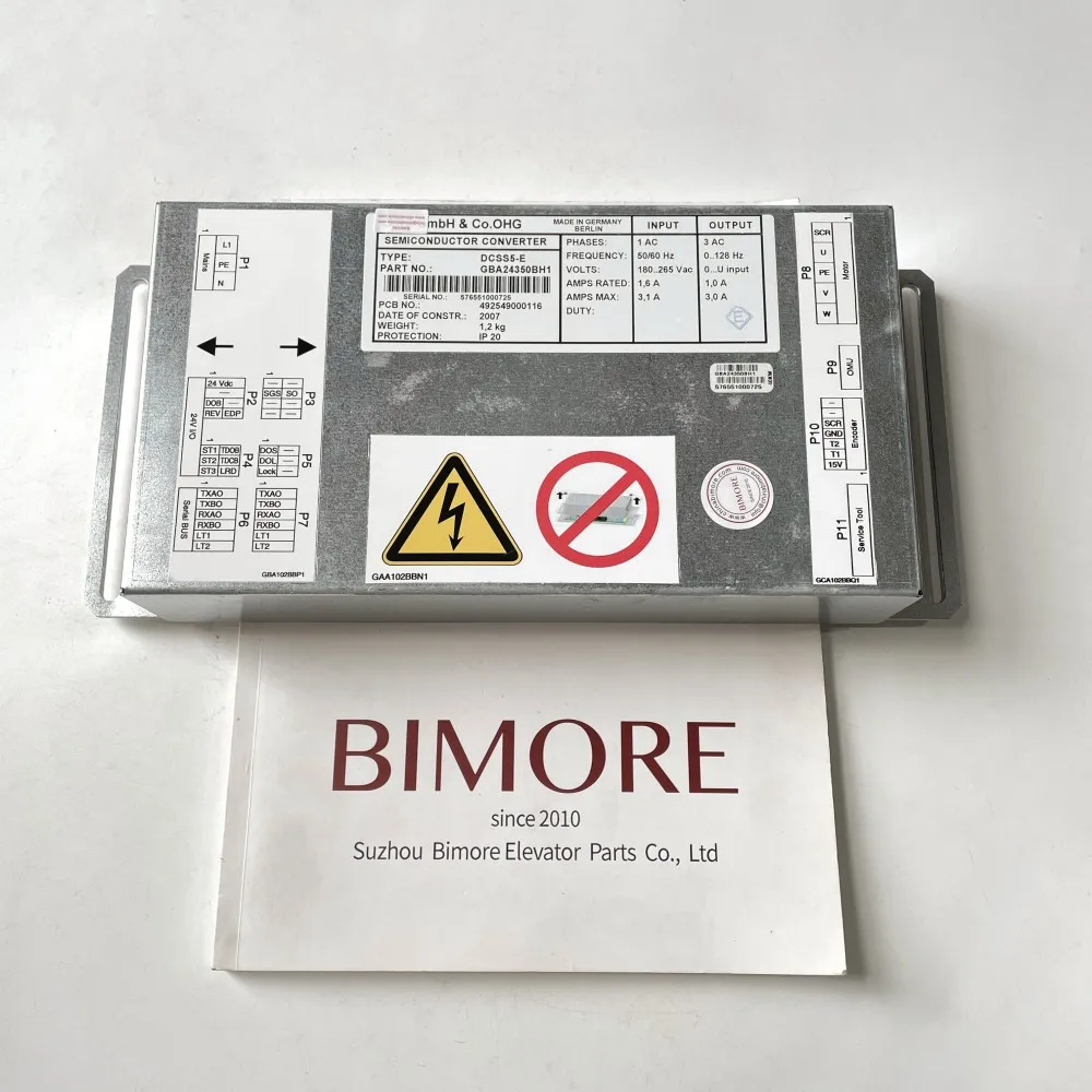 GBA24350BH10 BIMORE Elevator Door Controller Semiconductor Converter DCSS5-E GCA24350BH1 GBA24350BH1