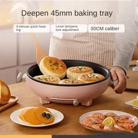 220V Home Electric Pancake Maker Non-stick Small Electric Griddle Deepened and Enlarged Household Electric Pancake Stove 1