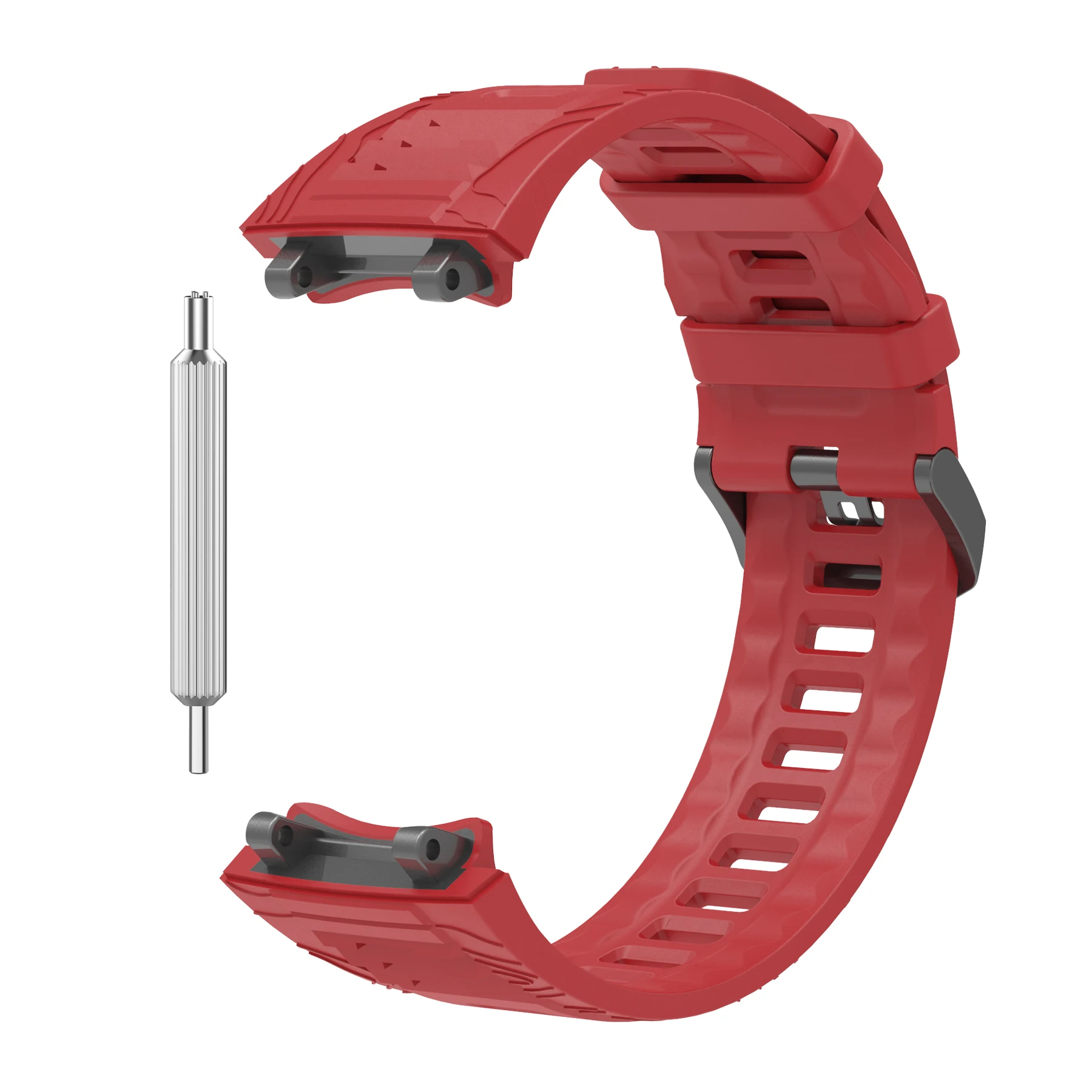 High-Quality Silicone Smartwatch Replacement Band with Tool - Soft Strap Accessory