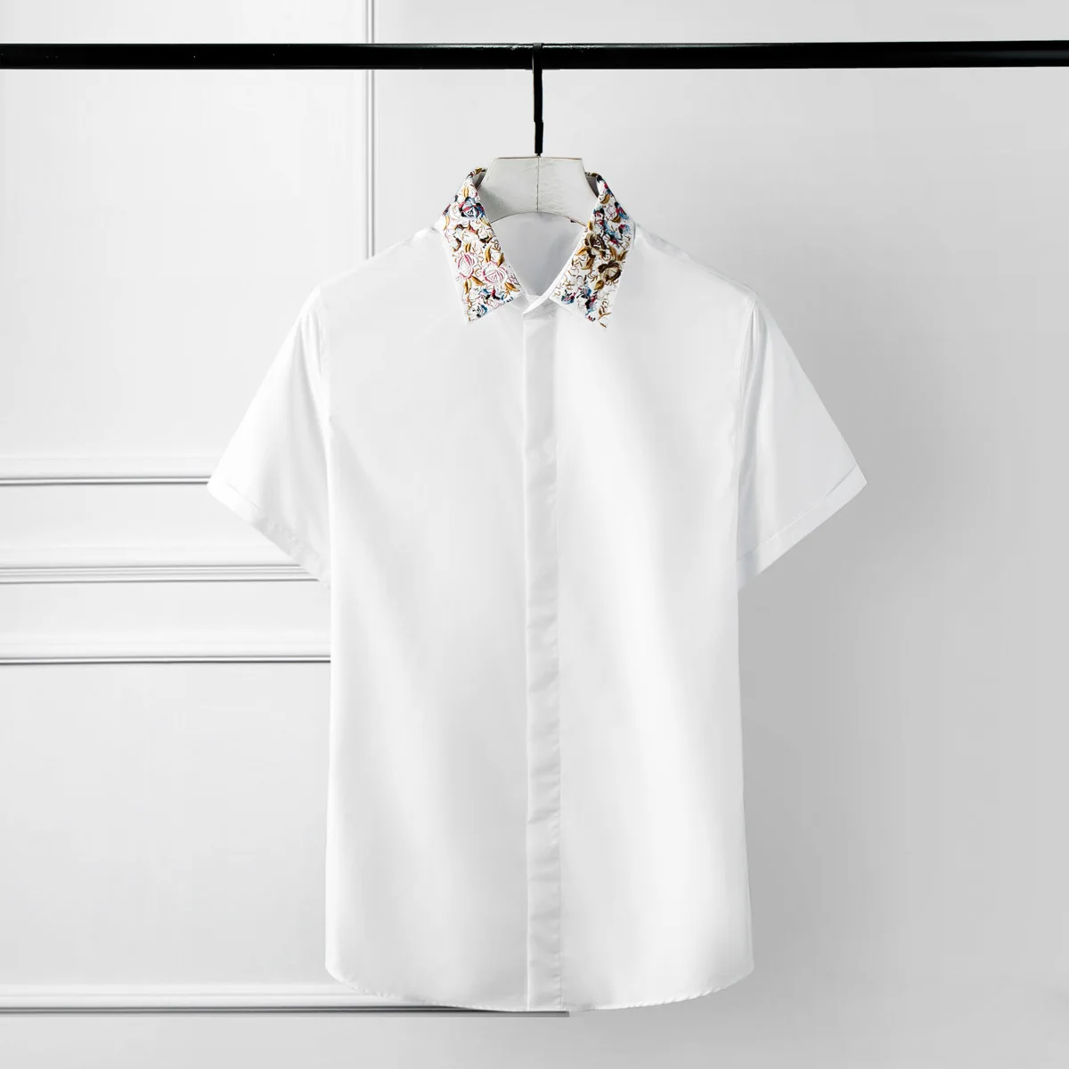 

High Quality Luxury Jewelry Summer Men Embroidered Short-Sleeved Polo T Shirts Hommes Coton Polo Shirt For Men
