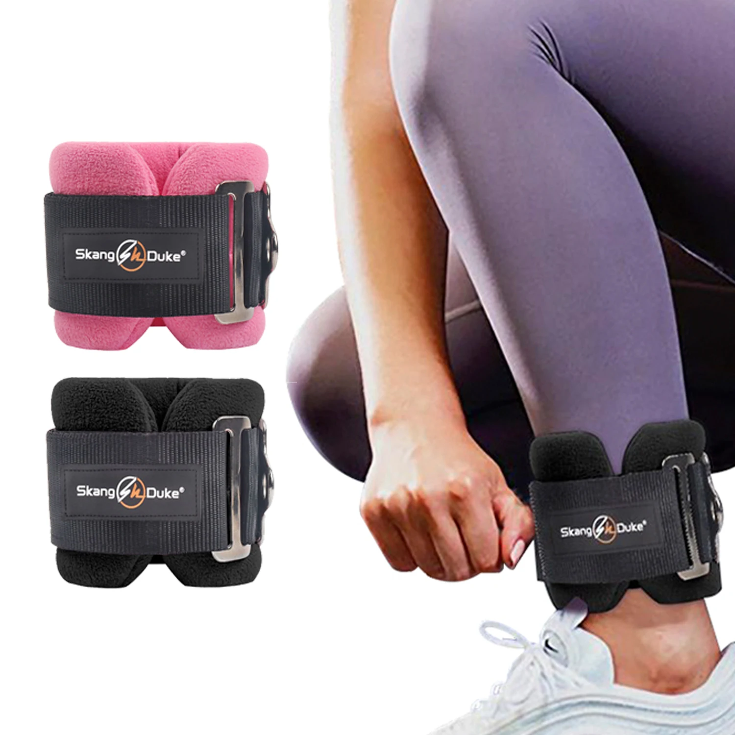 1PC Ankle Strap Cable Machine Attachments Fitness Kickbacks Glute Workouts Leg Extensions Booty Hip Abductors Exercise