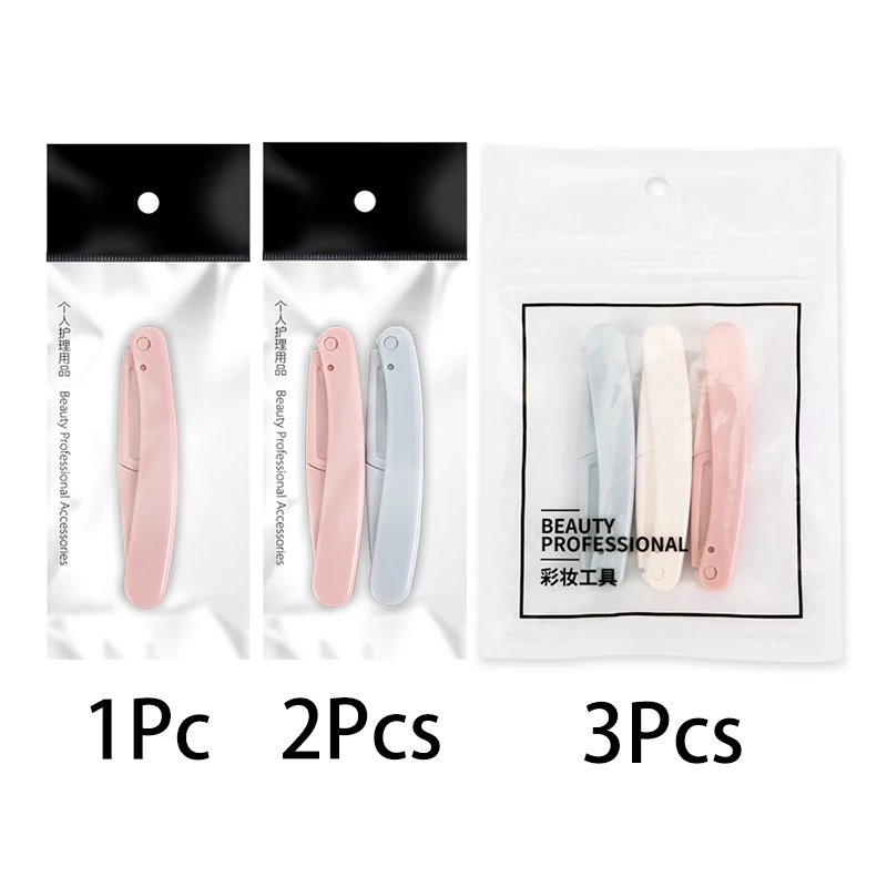 Eyebrow Trimmer Hair Remover Facial Razor Blades Shaver Sharp Portable Set Makeup Tool Kit 1/2/3/6/9Pcs 6