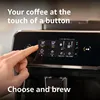 2200 Series Fully Automatic Espresso Machine, Classic Milk Frother, 2 Coffee Varieties, Intuitive Touch Display, 100% , Black 4